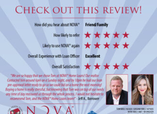 We Are So Happy That We Chose Tom at NOVA Home Loans!
